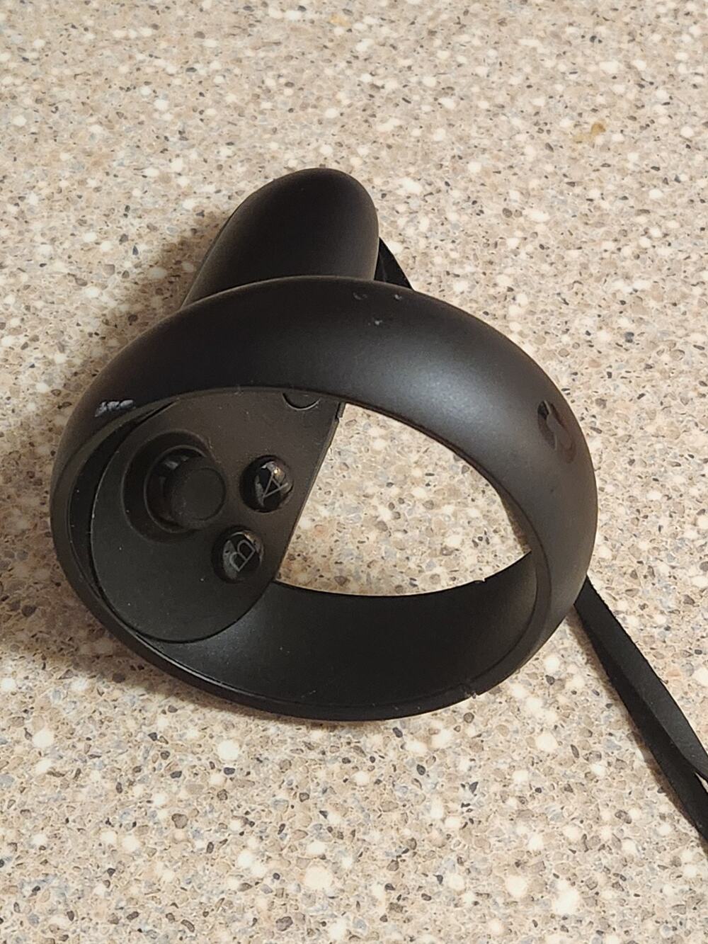 Oculus Rift S / Quest 1 Right Touch Controller - TESTED & WORKING - Cracked Ring